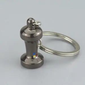 [하프클럽/]커피 템퍼 열쇠고리 2p세트(블랙) 자동차 에어팟키링