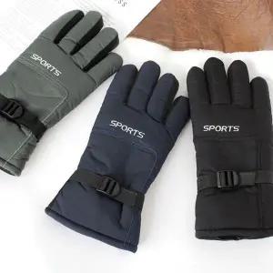 [하프클럽/]남성 방한 겨울장갑 방풍 손톱보호