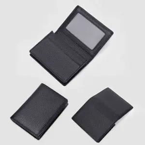 [하프클럽/]고급 소가죽 명함지갑 남성용 지갑형 명함 케이스 D