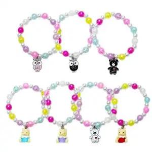 [하프클럽/]동물친구들 기본 부엉이 곰돌이 토끼 모던 실버 알록