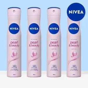 데오드란트 스프레이 펄 뷰티 200ml 4개