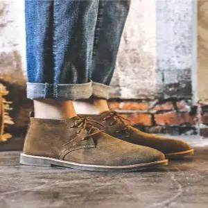 남자 스웨이드부츠 가을세무 구두 숏부츠 부추