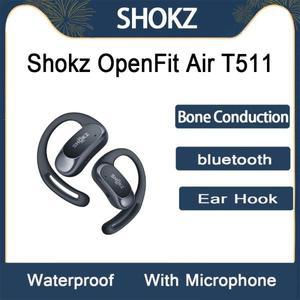 샥스 오픈이어 트루 와이어리스 블루투스 헤드폰 마이크 포함 OpenFit Air T511