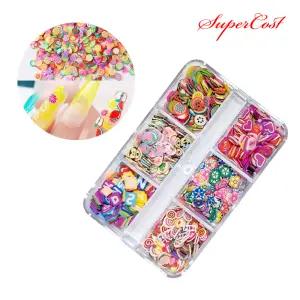 네일아트 레진 후르츠 믹스 슬라이스 토핑 파츠 세트