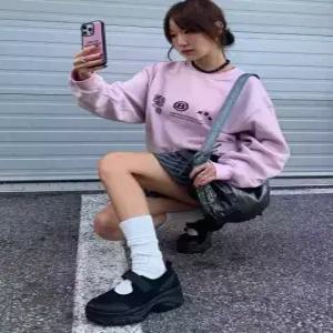 오찌 로미타 플랫폼 벨크로 메리제인 FLOTEA1W05