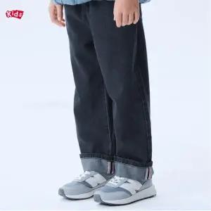 [롯데백화점]뉴발란스 Ready Set Rugby!_롤업 와이드 데님 팬츠 NK9TG1305U