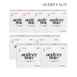 오드리선 NEW TCF 더블코어 생리대 중형 14P x4개+대형 12P x4개