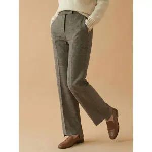 [꼼빠니아]언발 체크 팬츠 CW22TP1201484A_P406090893