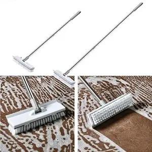 [셀러허브 생활리빙]바닥청소와 물기제거를 동시에 2in1 욕실청소솔 스퀴지 구석구석 청소가능