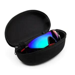 선그라스케이스 심플하고 단단한 고글집 조약돌 안경케이스 고리달린 방수 지퍼형