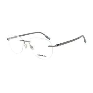 [몽블랑] 명품 안경테 MB0186O 003 라운드 무테 메탈 여자 남자 안경