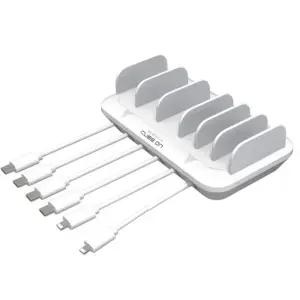 큐브온 6포트 올 퀵차지 3.0 고속 도난방지 충전기 JI-613 여러대충전기