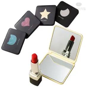 뷰레이터닷컴 러브데이 핸드 플립 미니 접이식 손거울 소형 미러