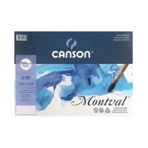 캔손 몽발 수채패드 낱장팩 A5 300G 20매 그림종이 수채화용지 수채화종이