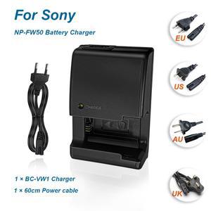 소니 A6000 A7R2 NP-FW50 리튬 배터리용 BC-VW1 카메라 충전기