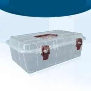 핸들 콘테이너 BOX 1호 플라스틱 정리함