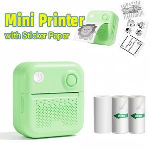 네임 스티커 프린터 라벨기 라벨 기계 사진 무잉크 인쇄기 주방 D3 iOS 안드로이드 휴대폰용 스마트 블루투스 미니