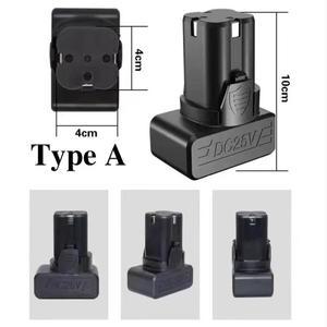 새로운 25V 13000mAh 핸드 전기 드릴 리튬 배터리, 일반 도구 액세서리 스크루 드라이버