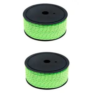 헬로우 캠핑 스트링 야광 반사 로프 줄 6mm 50m 2롤 BNS
