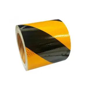 주차기둥 고휘도반사테이프 충돌주의 야광띠 창고 스티커 공장 화물차