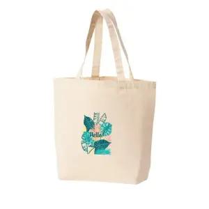 에코백 토트백 헬로우썸머 야자수나뭇잎 그림 다양한 사이즈