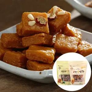 [NS홈쇼핑]한과명인 패스츄리 꿀약과 500g(50개입) + 단호박꿀약과 500g(50개입)..[34726605]