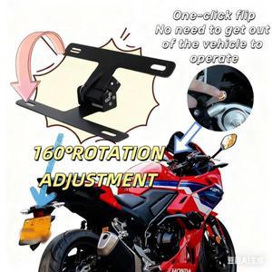 혼다 NC750X X-ADV750 CRF1100L NT1100 오토바이용 자동 플립 조절식 번호판 프레임 원버튼