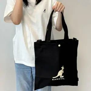 [국내정식매장] 캉골 가방 Kangol 뉴 에코백 플러스 0047 블랙 크로스백 슬링백