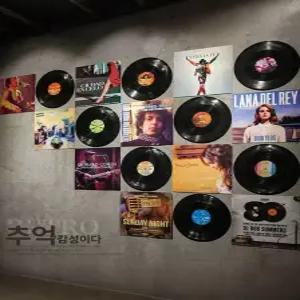 장식 레코드판 빈티지 인테리어 벽걸이 LP판