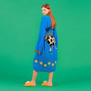 위글위글 라운지 로브 - Dont Panic