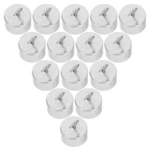 PRETYZOOM 5G 고리형 보정 추 - 정밀 그램 무게추 실험실 및 과학 저울 보정용 금속 평형 물리 학교 실험용