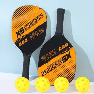 피클볼 2인 세트 폴러미공4개 놀이 운/스포츠/라켓/경기용/패들/그립/밴드/피클볼공/피클볼채/실내용/피클