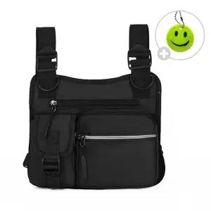 배달가방 오토바이 퀵 라이더 체스트백 조끼 체스트 앞으로매는 가슴 러닝 바디 스포츠