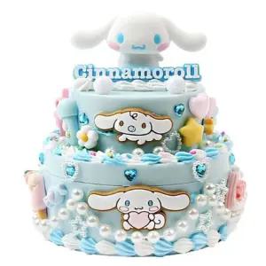 시나모롤 2단 무드등 보석함 꾸미기 키트키즈꾸미기 만들기 롤꾸미기 롤등 등데코 놀이 2단꾸미기 인테리어