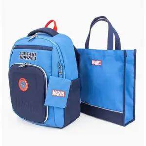 캡틴아머드 책가방 학생 백팩 키즈 보조 세트 아동 초등 학교 입학