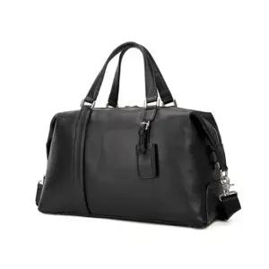 골프 여행 출장 소가죽 남성 블랙보스톤백 넉넉한사이즈의수납 해외여행가방 여행빅백