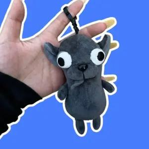 킹받는 치와와 인형 키링 쓸데없는 선물 친구 생일 백참 가방 고리 열쇠고리