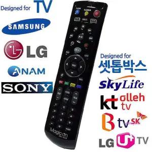 TV셋톱박스 스카 통합 리모콘 IPTV 만능 BTV 리모컨uvw467