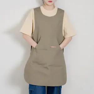 입는 미용사앞치마 요양보호사 미술앞치마 애견미용 방수 에이프런 조끼