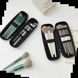 파우치 여행용 휴대용 아이쉐도우 브러쉬 메이크업 보