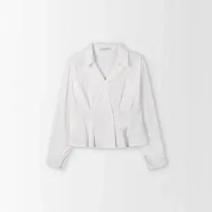 [코인코즈][정가59,000원]브이넥 카라 블라우스_CD5AB700