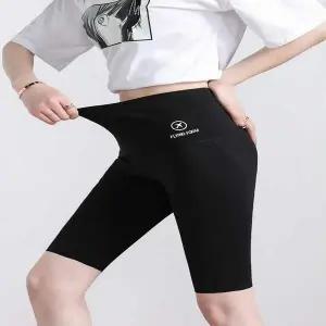 여성 TX97XU40 2컬러 날씬핏 5부 레깅스 하이웨스트 5부레깅스