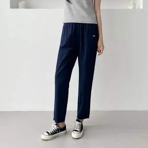 여성 HF40CV90 6컬러 면바지 허리밴딩 데일리팬츠 9부바지 긴바