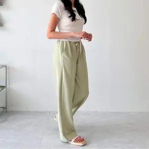 여성 IQ77LI95 나비드 핀탁 와이드팬츠 롱팬츠 핀턱팬츠 통바지