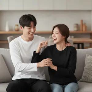 두꺼운 무지 10수 긴팔티 남녀공용 오버핏 기본티 도톰한 면티 남자 여자 가을 레이어드티 빅사이즈