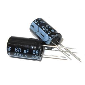 5PCS 400V68UF 알루미늄 전해 콘덴서 68UF 400V 16 볼륨 25MM