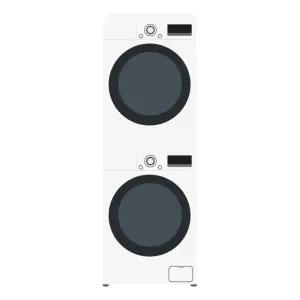 LG전자 트롬 F12WVA+RH10WTA 세탁기건조기세트-후