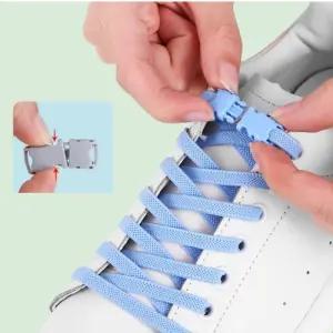 신발끈클립 매듭없는운동화끈 버클세트 고무줄신발끈 운동화끈