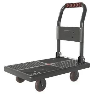핸드카트 접이식 화물용 짐수레 무소음 운반용 사무실 창고 다용도 이동식