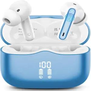 무선 이어버드 2026 블루투스 5.4 4 ENC 노이즈 캔슬링 마이크 새로운 이어폰 하이파이 스테레오 딥 베이스